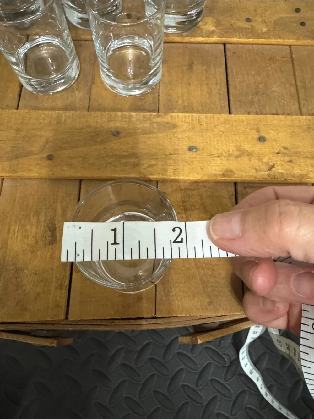 Classic Clear Shot Glasses - Set of 6